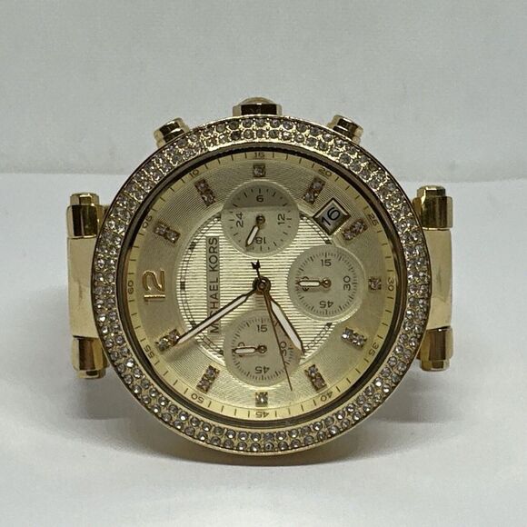 Michael Kors Parker MK5354 Women\'s Gold Stainless Steel Analog Dial Watch NUL7 main image 7